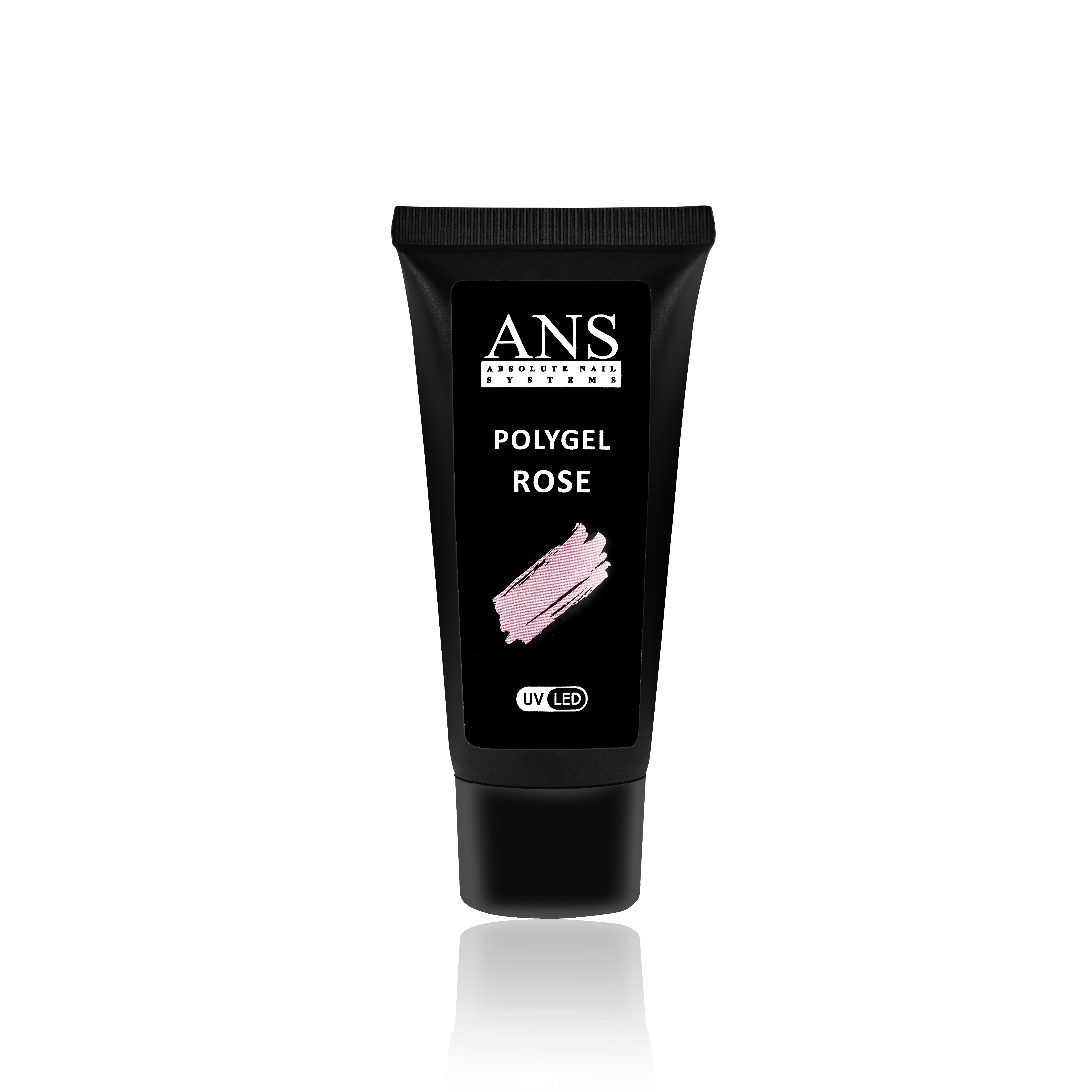Ans 30Ml Polygel Rose