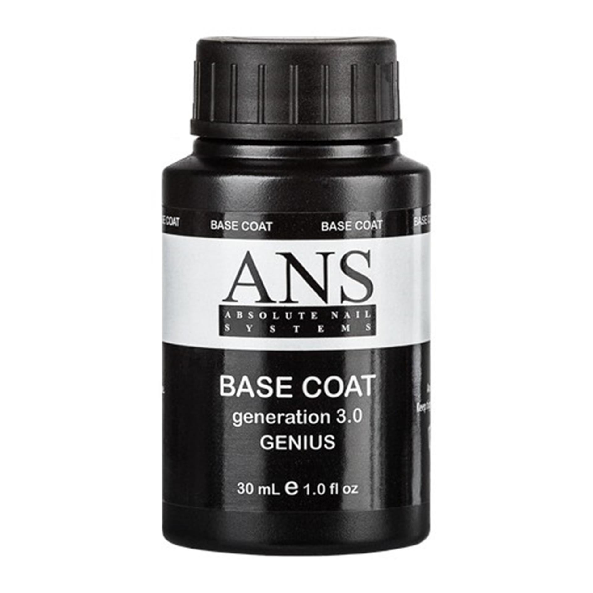 Ans 30Ml Rubber Base Coat Clear