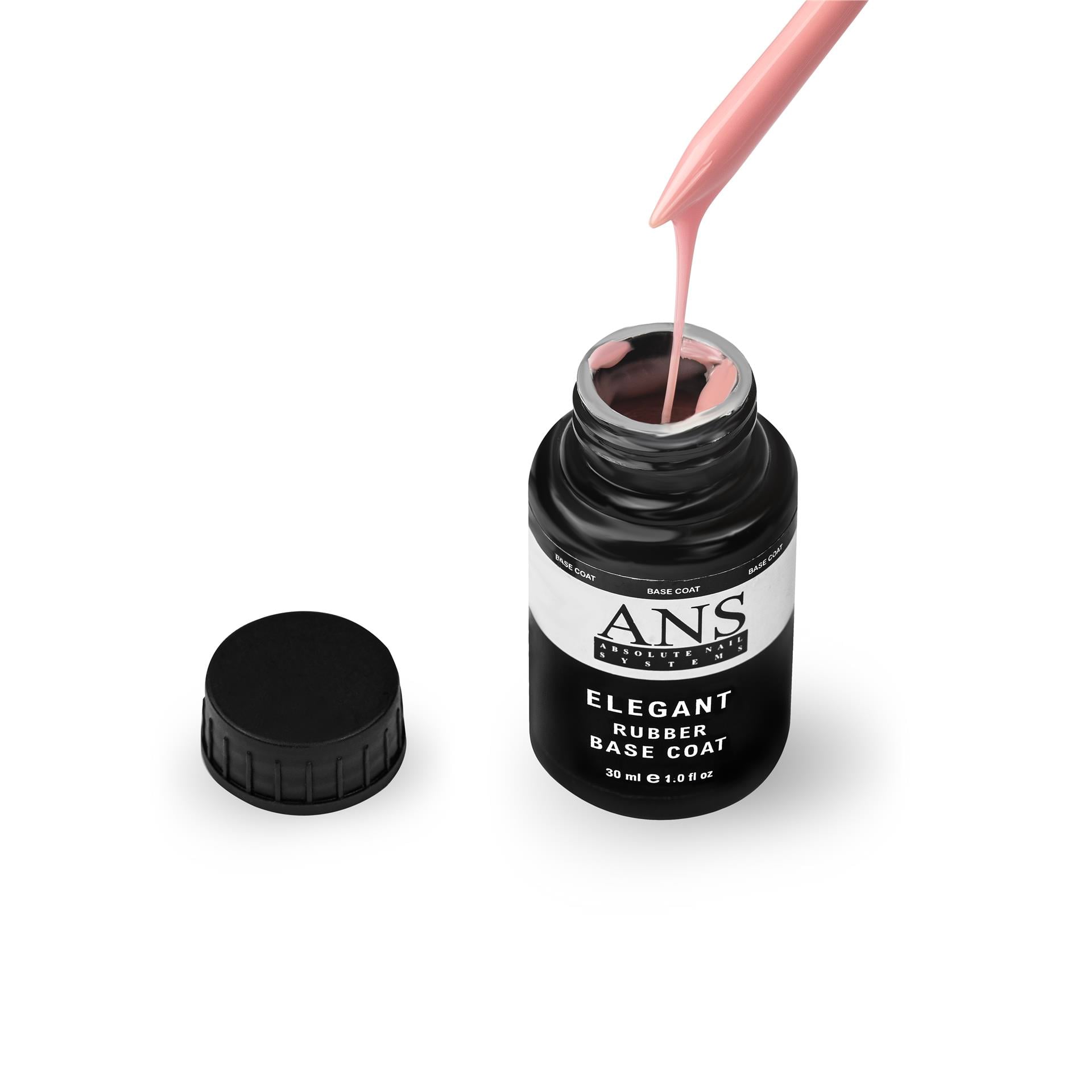 Ans 30Ml Rubber Base Coat Elegant