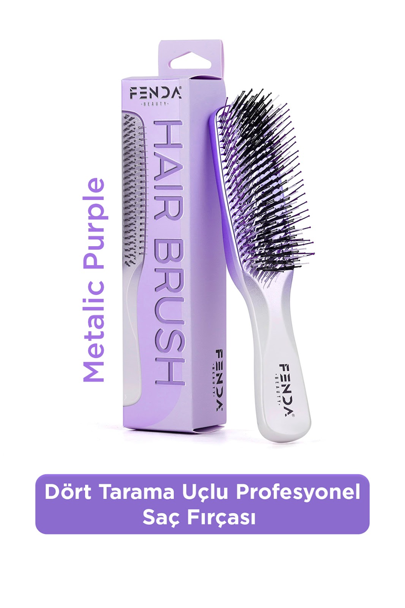 Fenda 4 Tarama Uçlu Profesyonel Saç Fırçası (3PR)