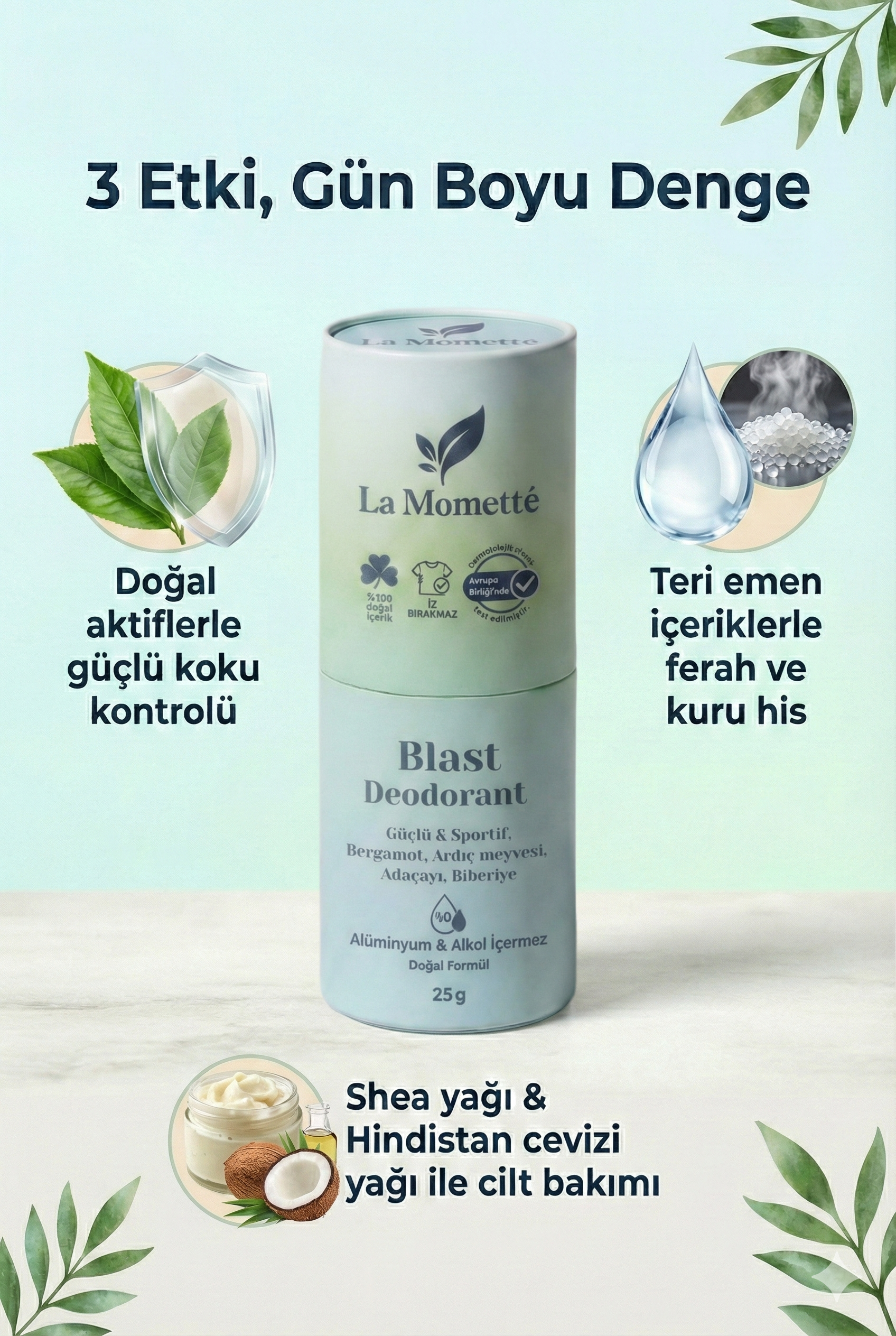 La Momette Blast Stick Deodorant 25 gr