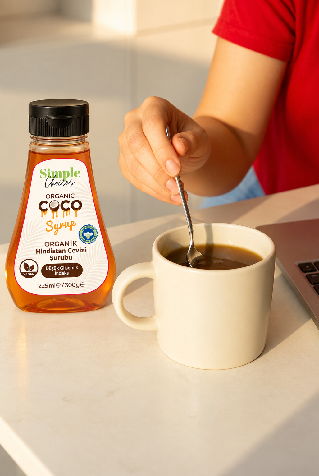Simple Choices Organik Hindistan Cevizi Nektarı 225 ml - 2li 