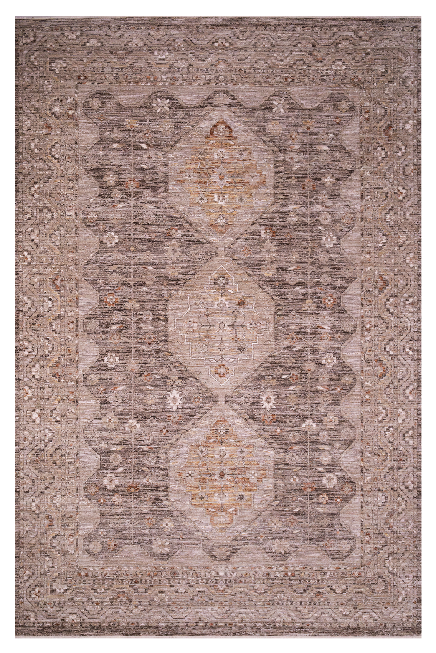 Tüm Ürünler,Bahariye,Modern Kaymaz Halı Modelleri | Yumuşak Dokulu Dekoratif Halı,ATLAS AT02 GRİ