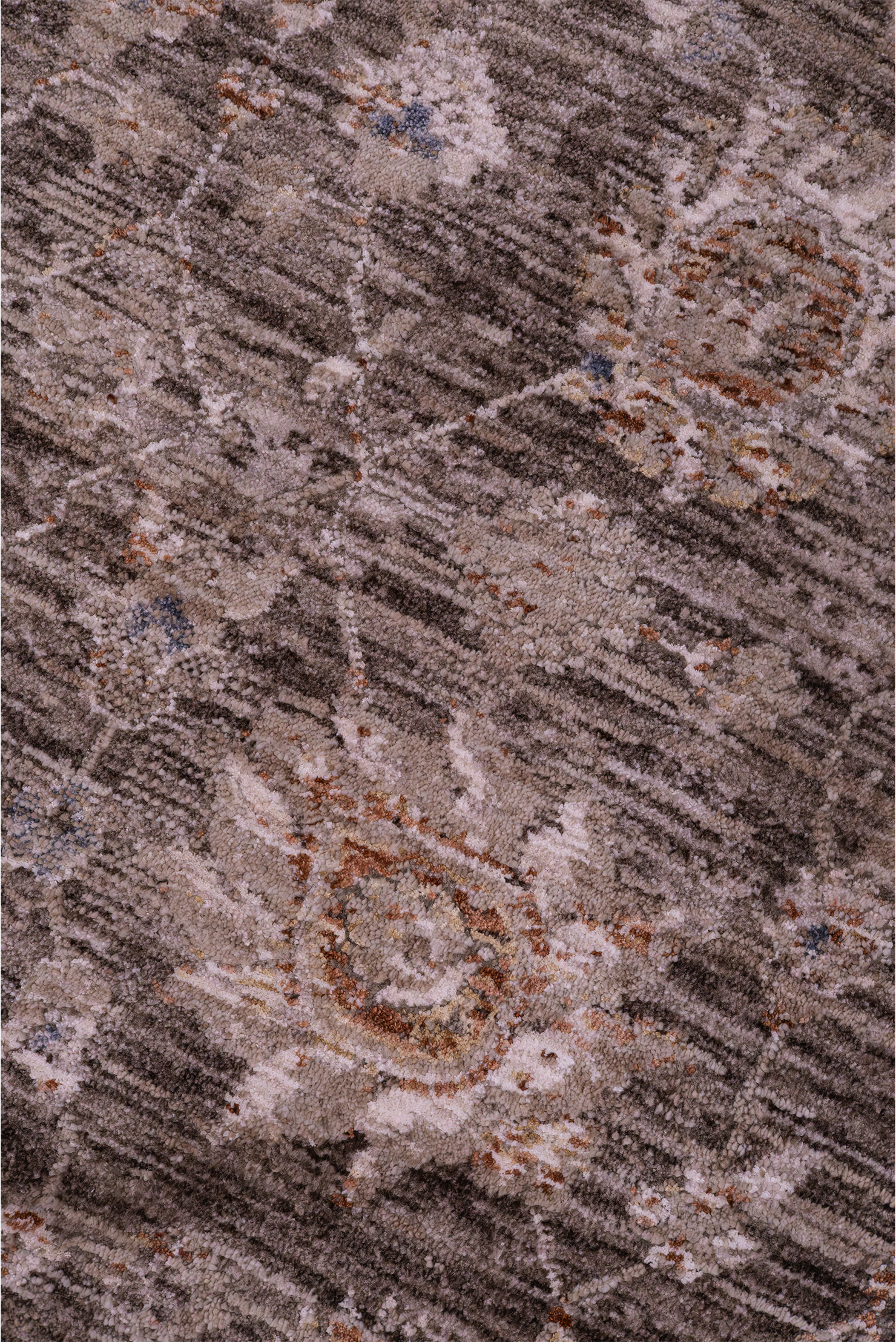 Tüm Ürünler,Bahariye,Modern Kaymaz Halı Modelleri | Yumuşak Dokulu Dekoratif Halı,ATLAS AT06 KAHVE