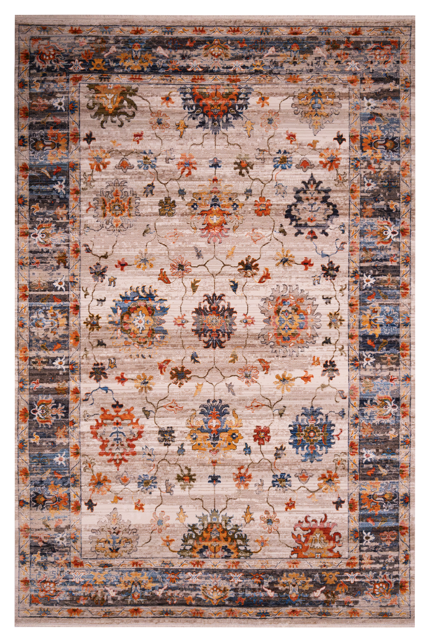 Tüm Ürünler,Eko Halı,Pamuk Polyester Halı | Dayanıklı, Kolay Temizlenebilir Halı Modeli,PİETRA PTA19 BEJ MULTİ
