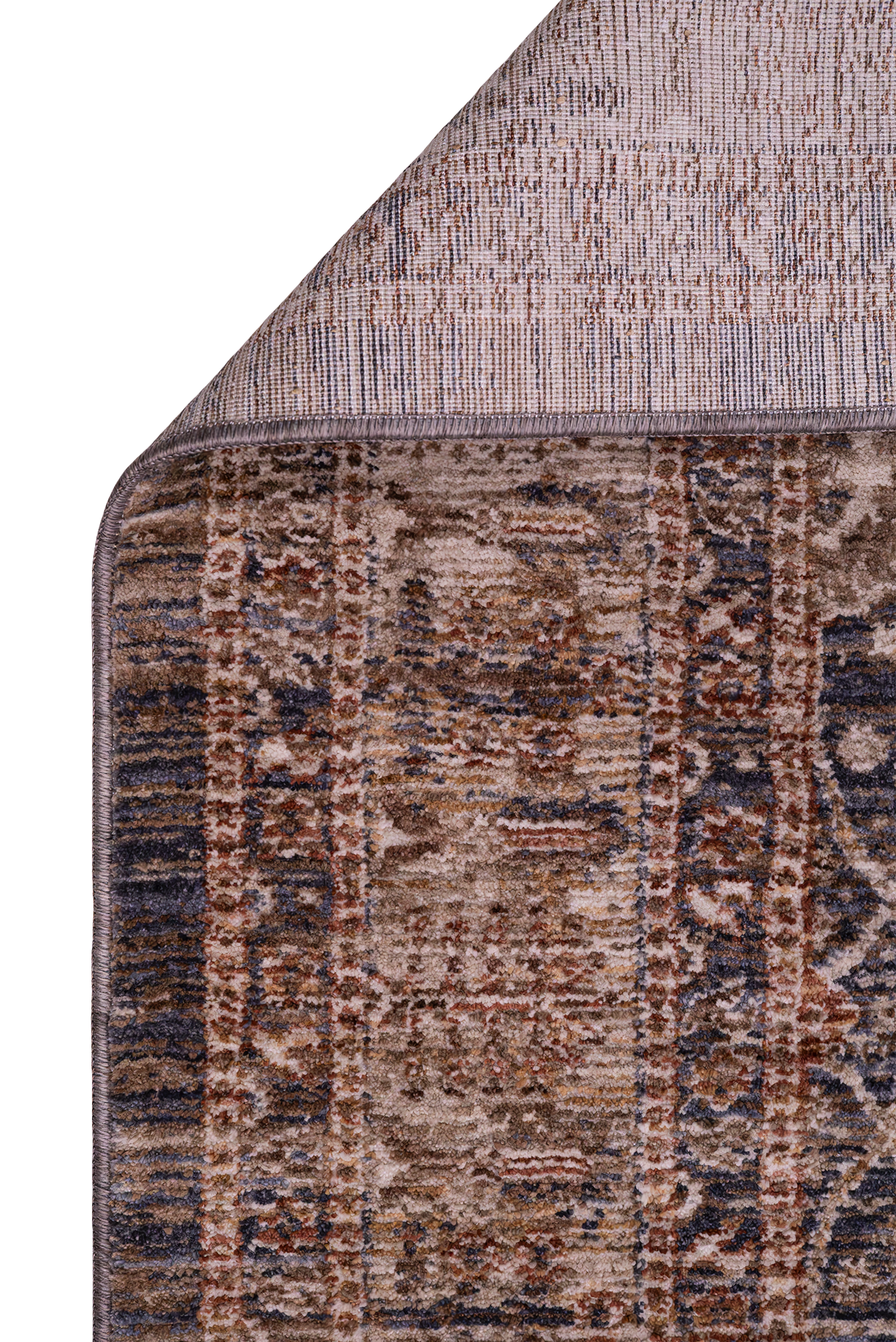 Tüm Ürünler,STELLA,Modern Kaymaz Halı Modelleri | Yumuşak Dokulu Dekoratif Halı,Y0745 MAVİ KREM