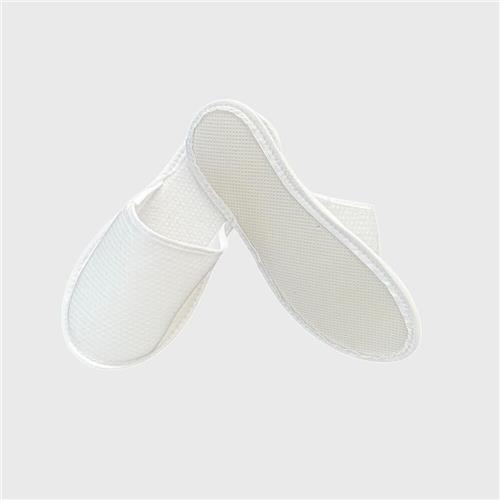 3mm Petek Desen Polyester Kaymaz Taban Tek Kullanımlık Terlik P100-K