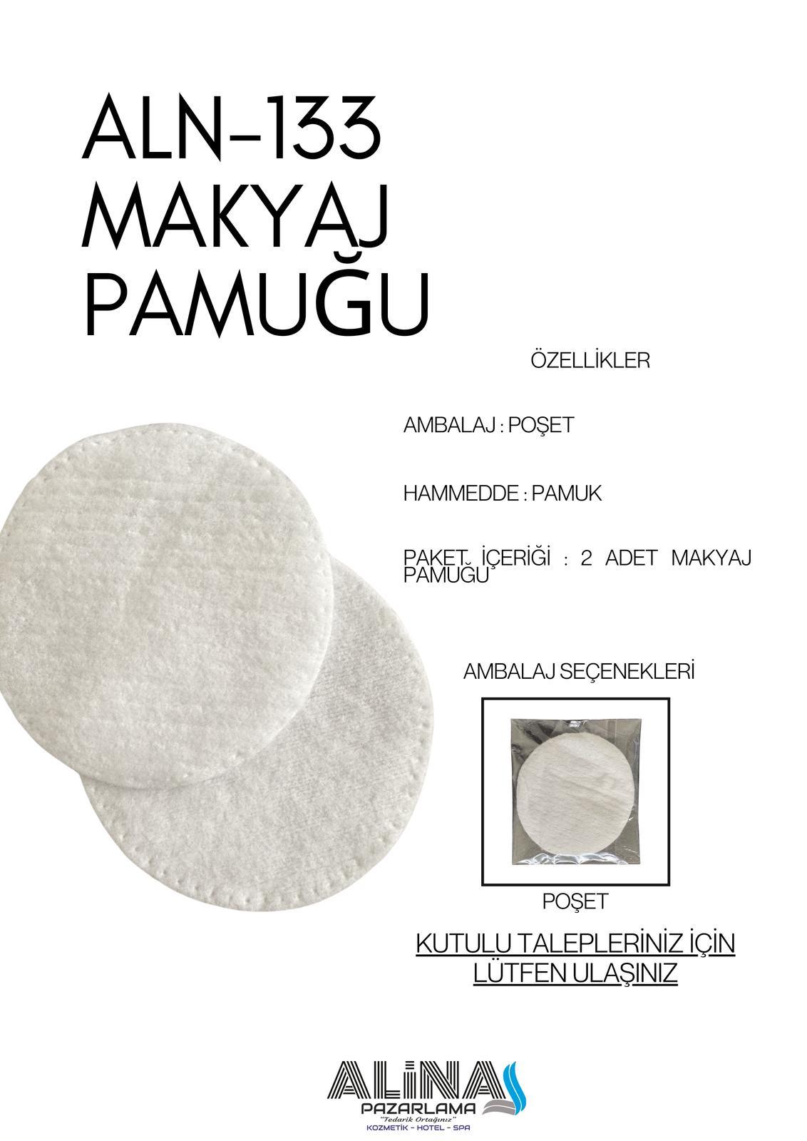 POŞETLİ MAKYAJ PAMUĞU ALN133