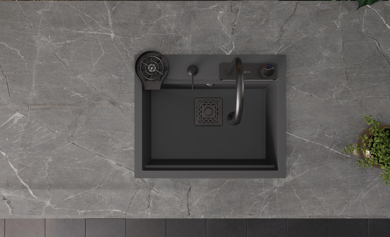 Realstone Angel Granit Akıllı Eviye