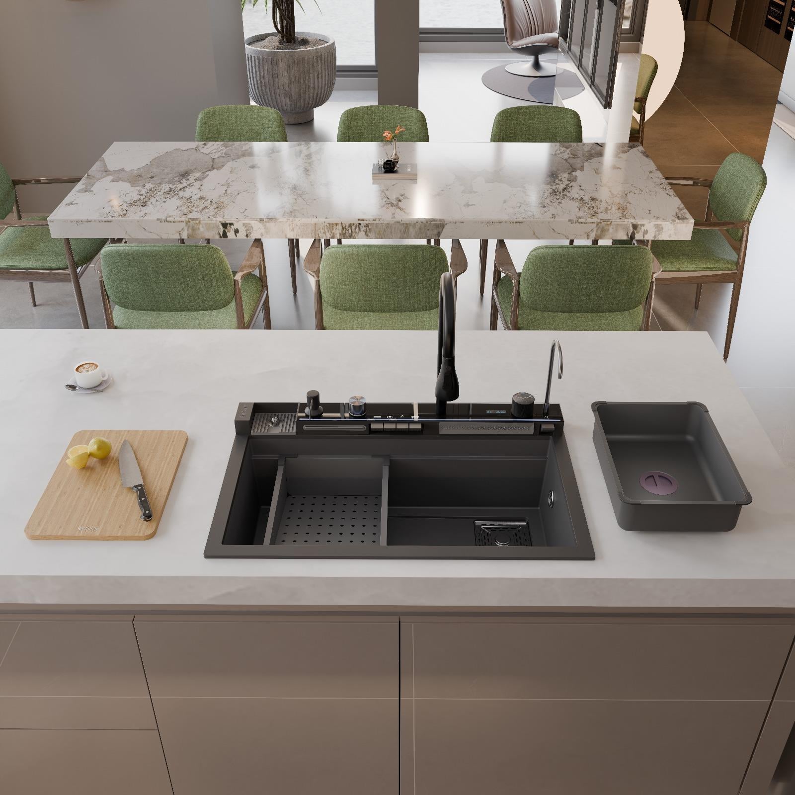 RealStone Victoria Granit Akıllı Eviye