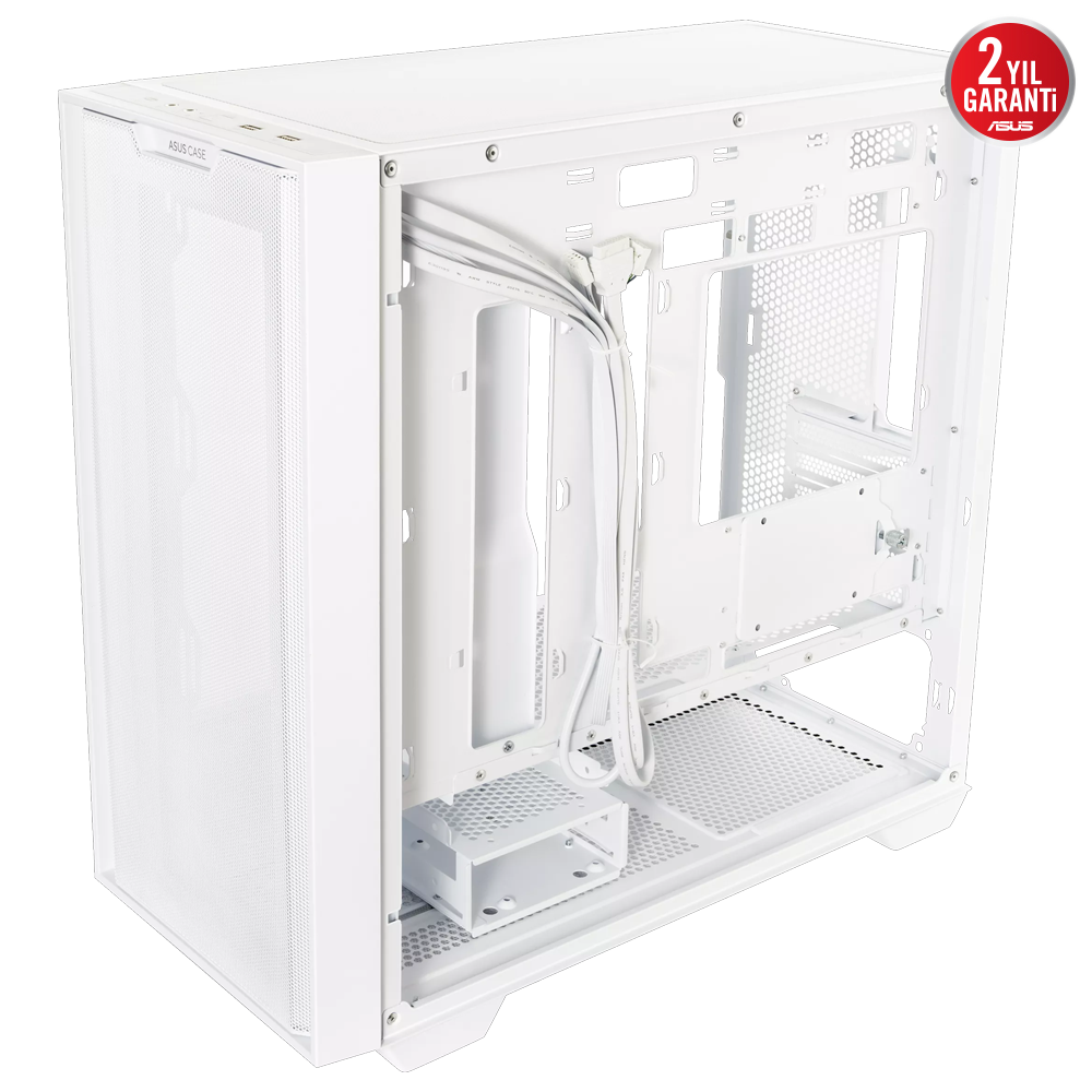 ASUS A21-WHITE TEMPERED GLASS USB 3.0 mATX MIDTOWER KASA