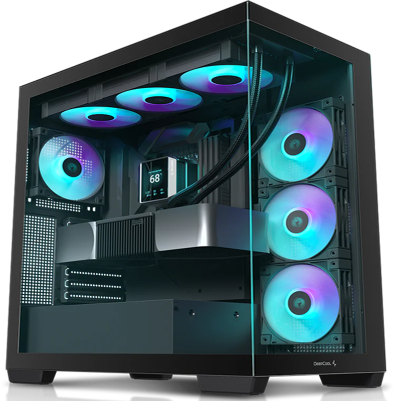 DEEPCOOL CG580 SİYAH ATX BİLGİSAYAR KASASI