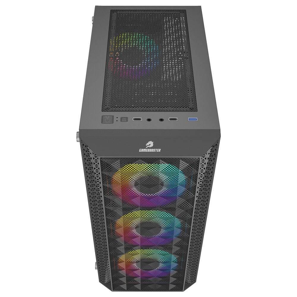 GAMEBOOSTER GB-G2616B USB3.0 MESH PANEL POWERSIZ SİYAH KASA