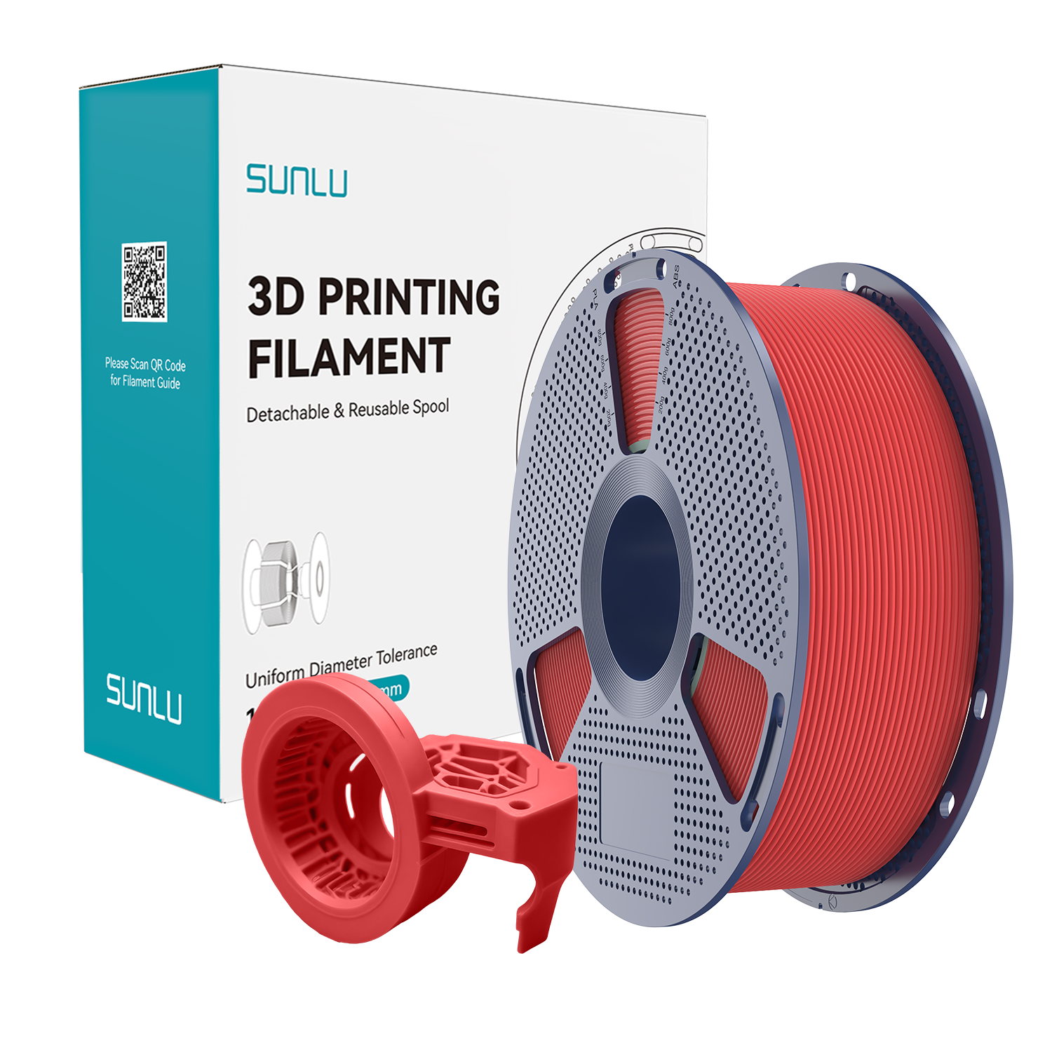SUNLU High Speed Matte PETG Filament Red