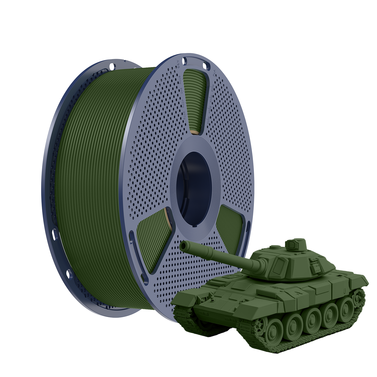 SUNLU High Speed PLA+ Filament Olive Green