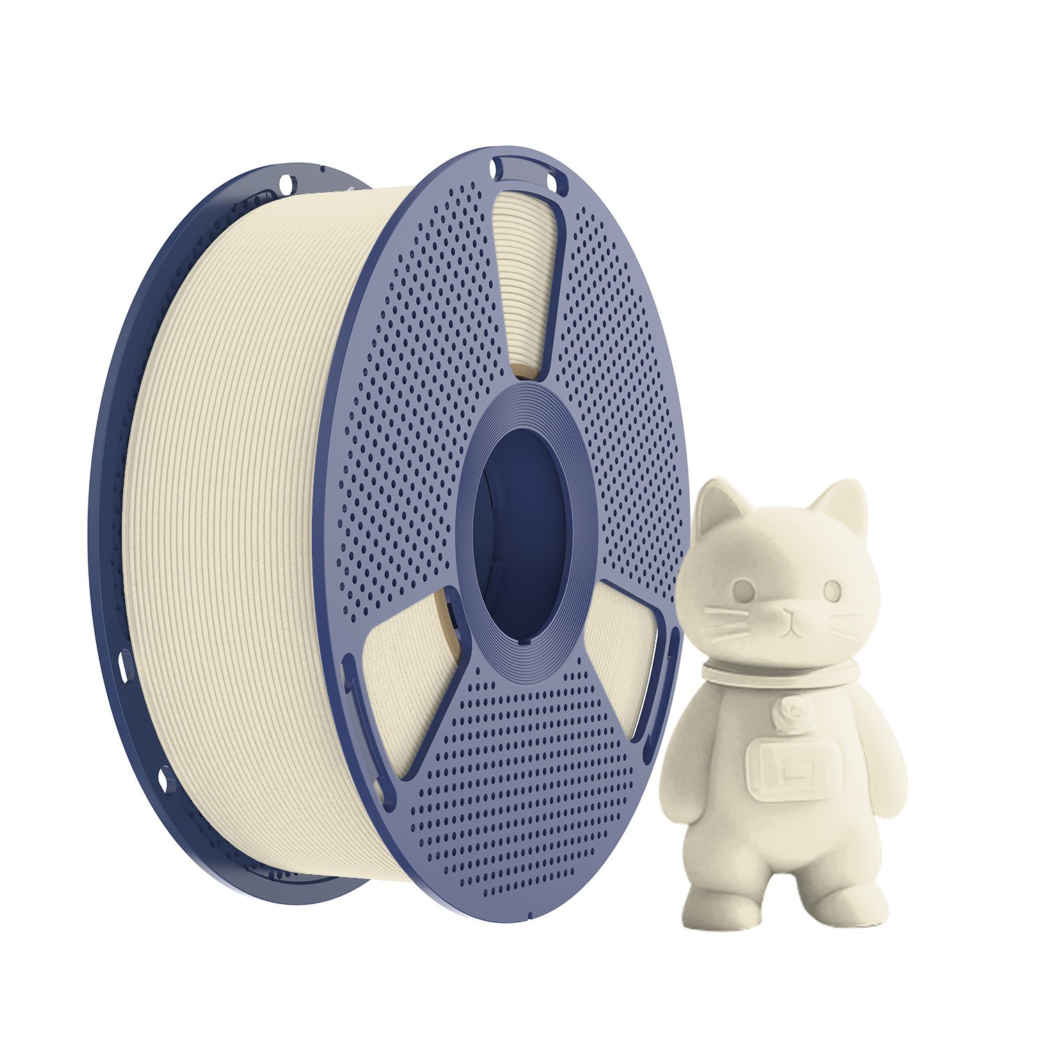 SUNLU Matte PLA Filament Bone White