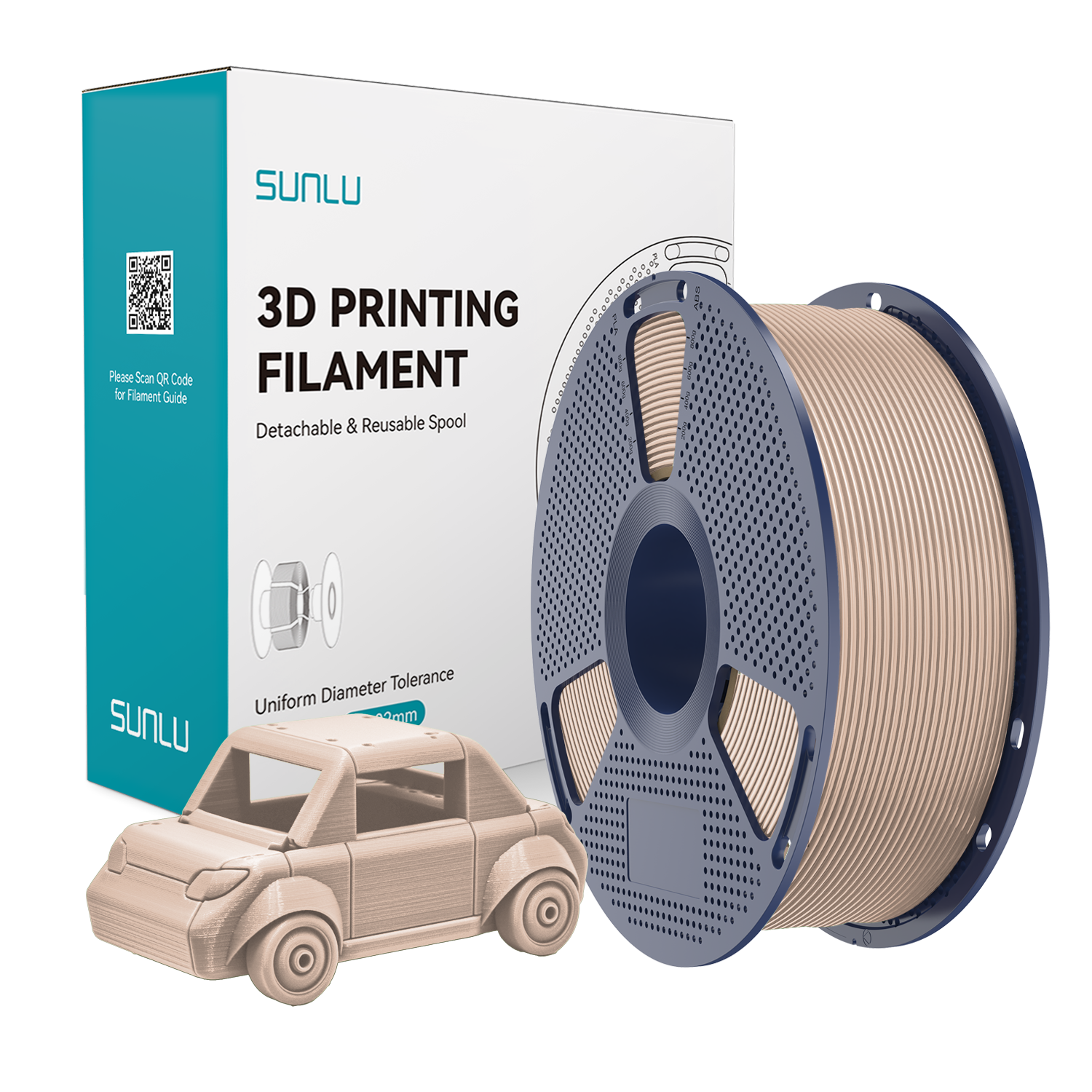 SUNLU PETG Filament Beige