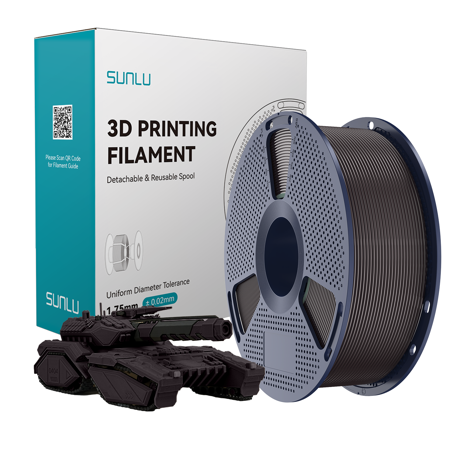 SUNLU PLA Filament Roasted Chestnut