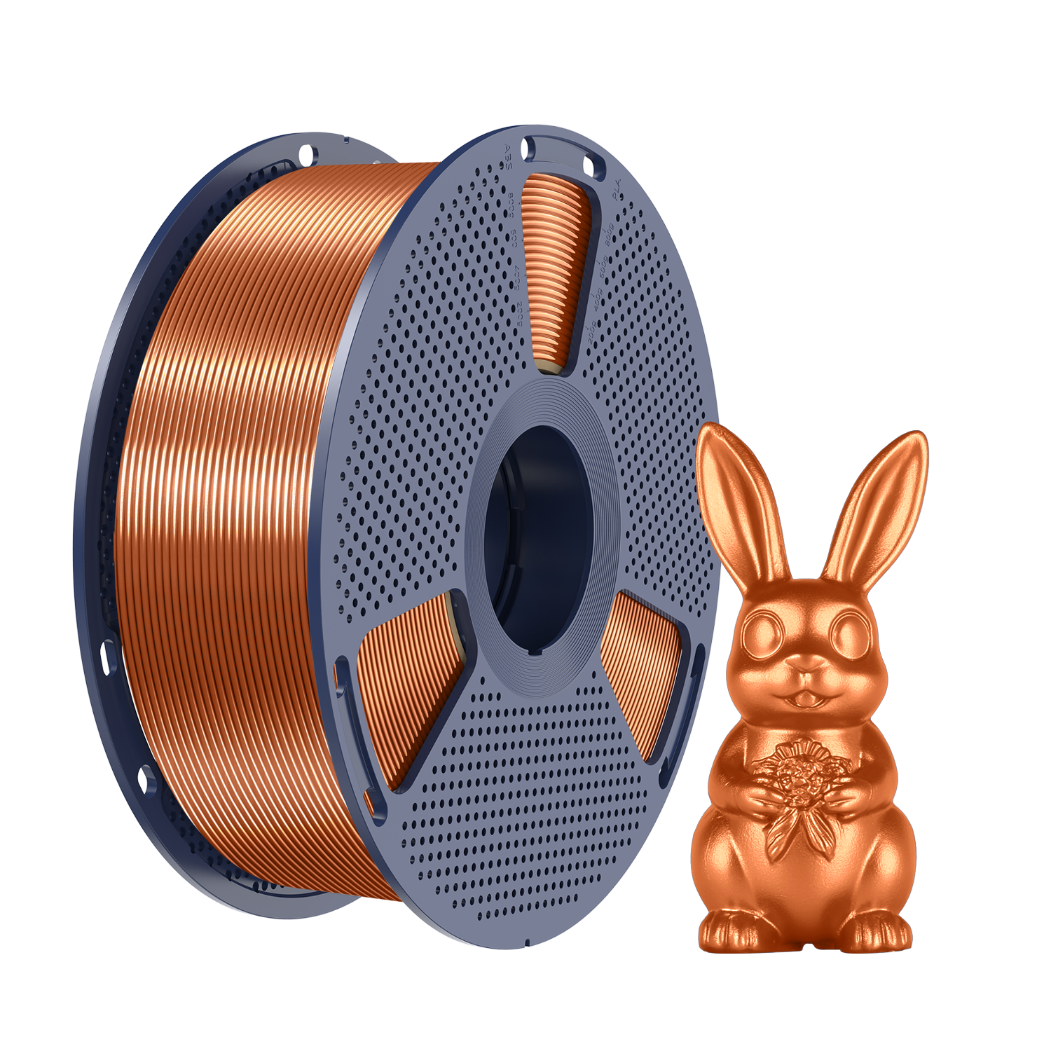 SUNLU Silk PLA+ Filament Red Copper