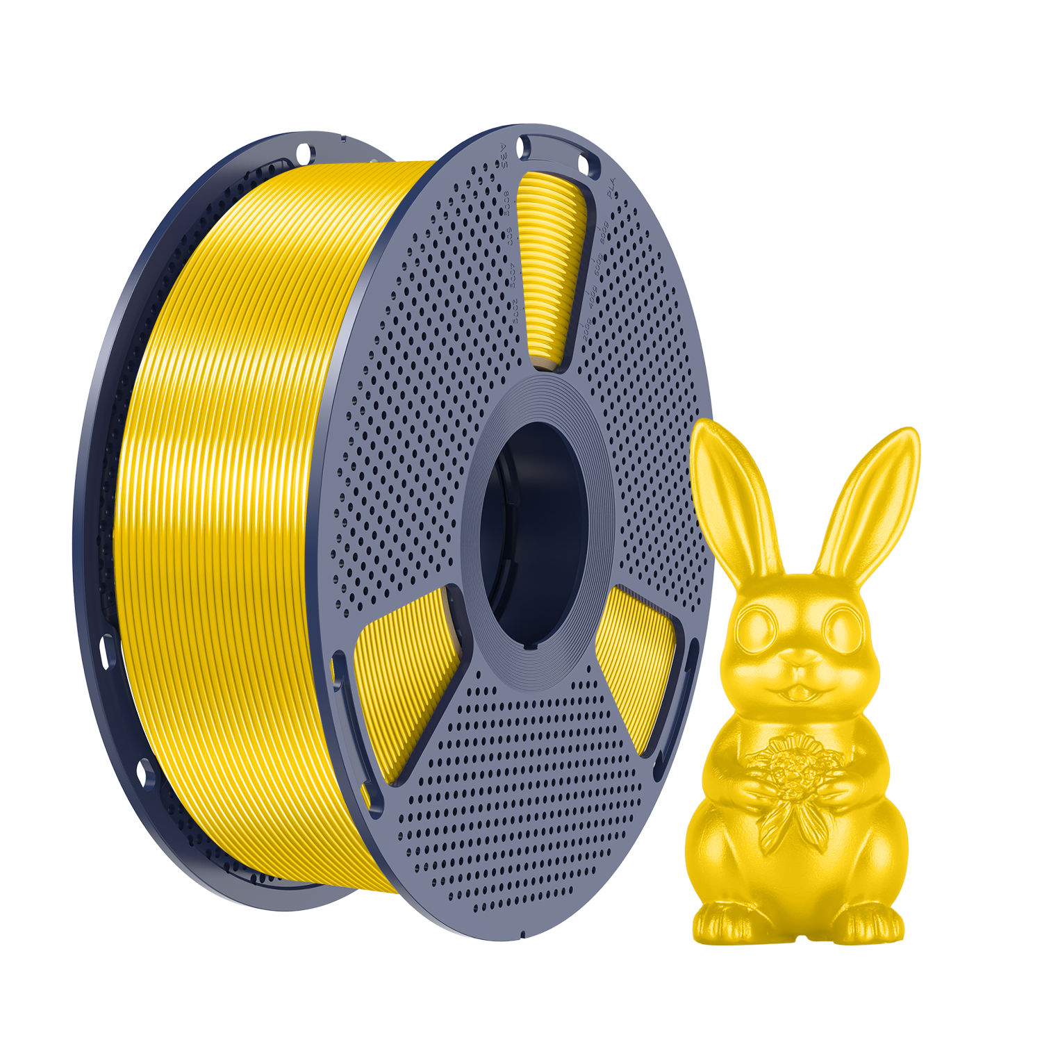 SUNLU Silk PLA+ Filament Yellow