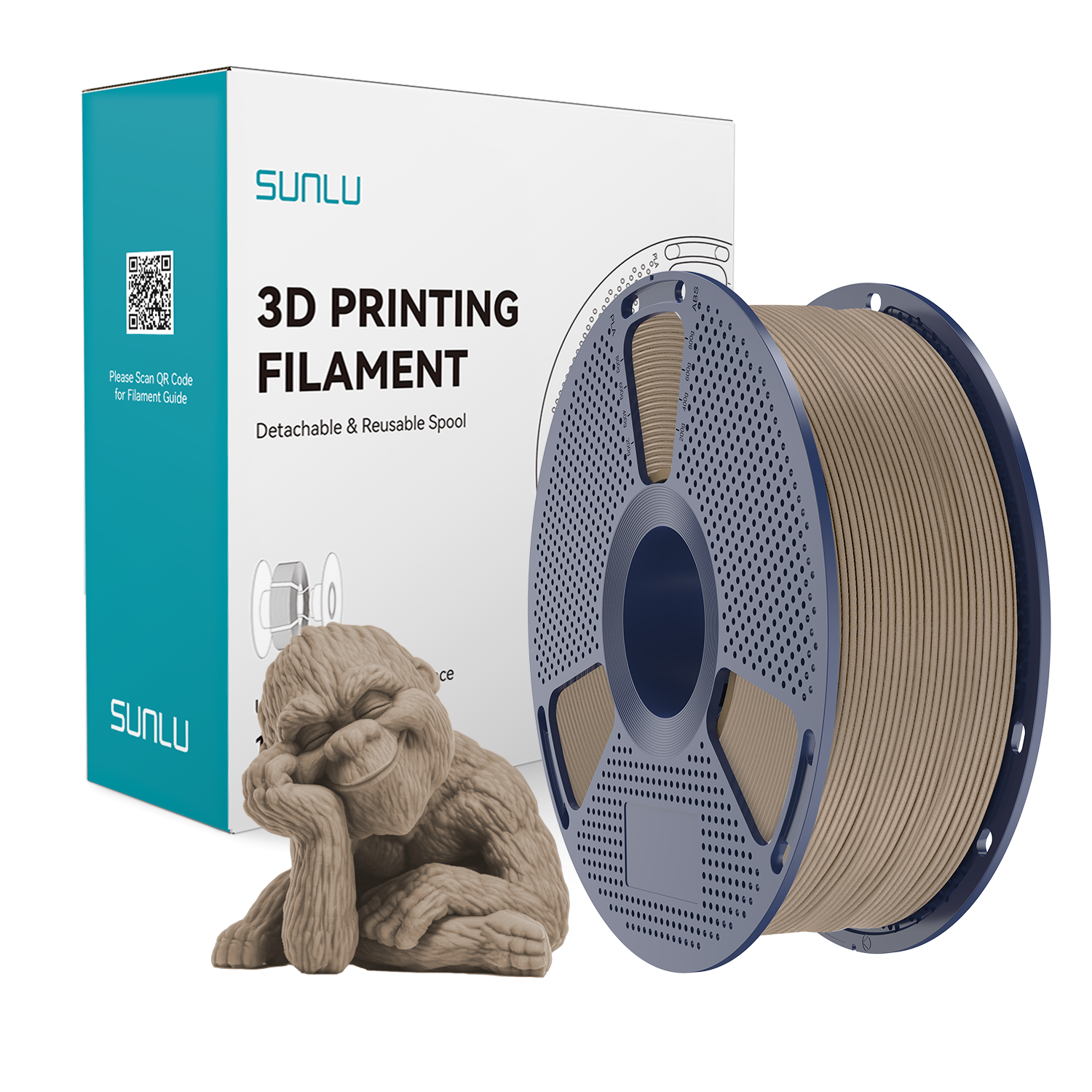 SUNLU Wood PLA Filament