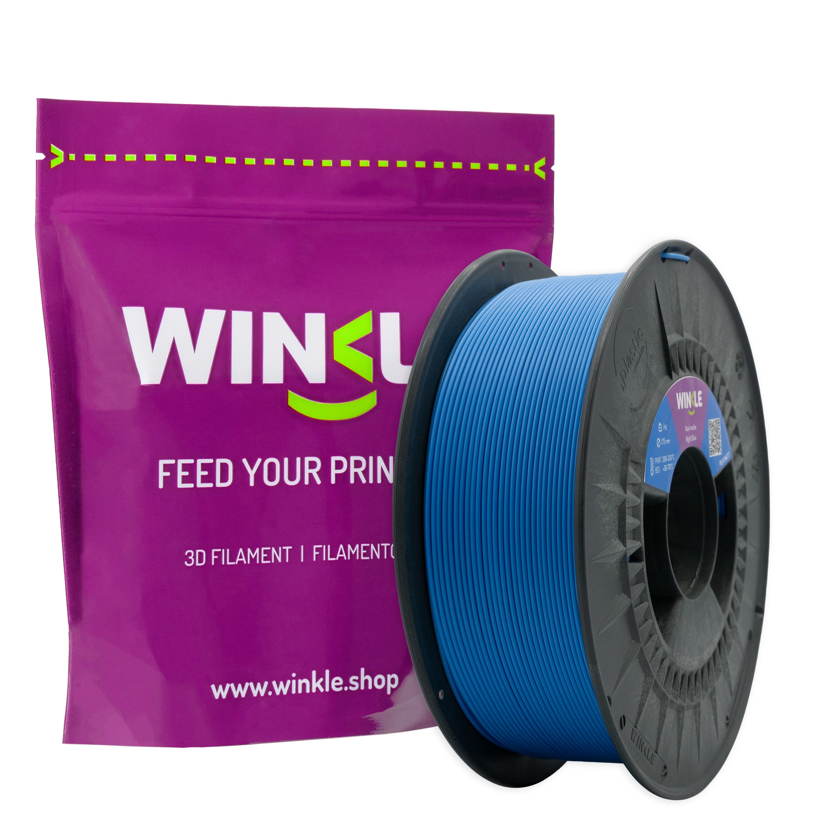 WINKLE Matte PLA Filament Cobalt Blue