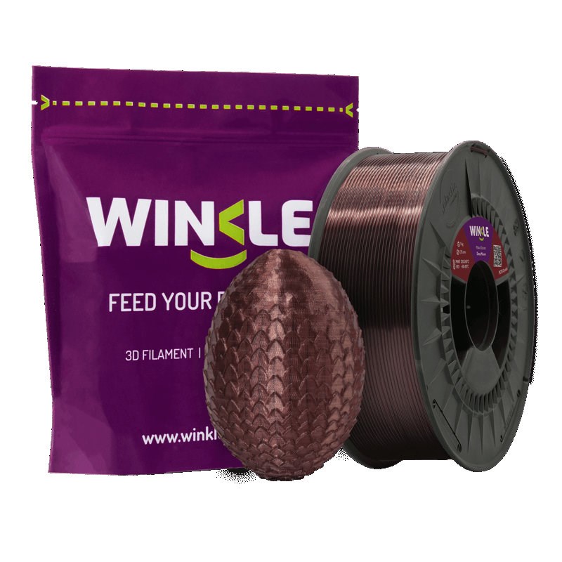 WINKLE PETG Filament Crystal Dark Mauve