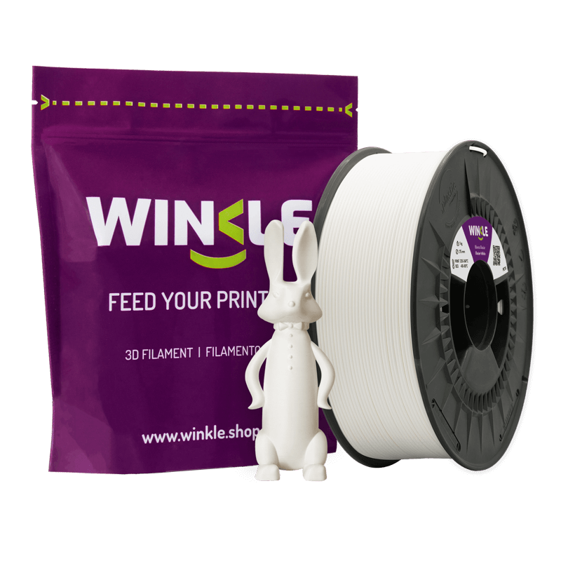 WINKLE PETG FILAMENT Glacier White