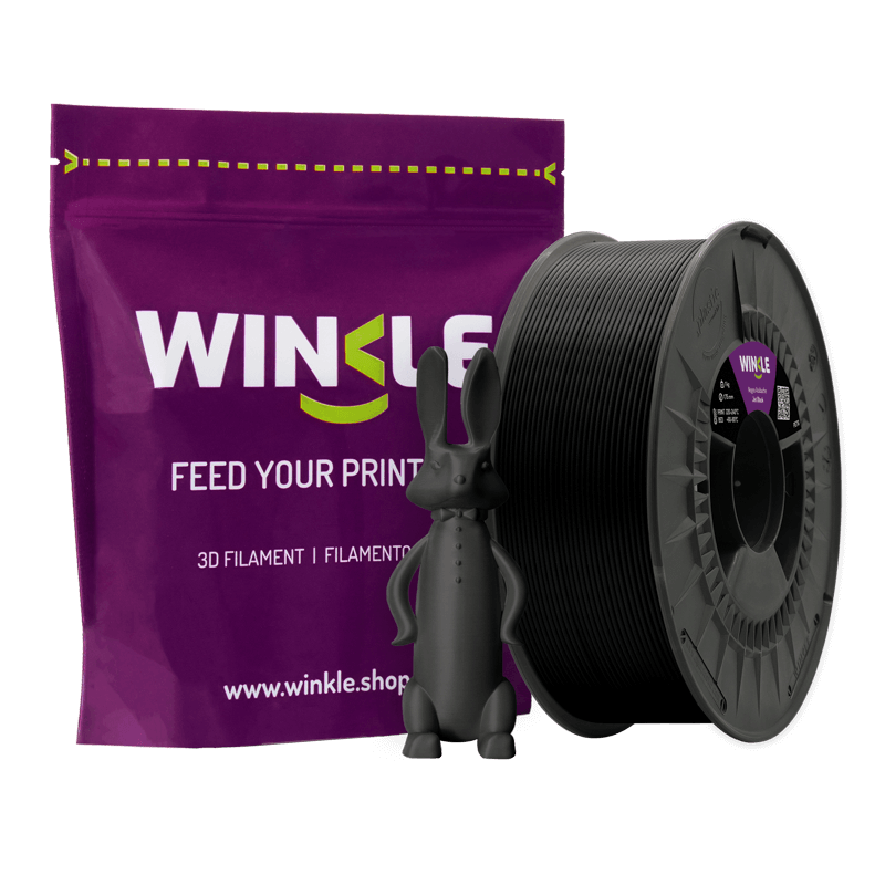 WINKLE PETG FILAMENT Jet Black