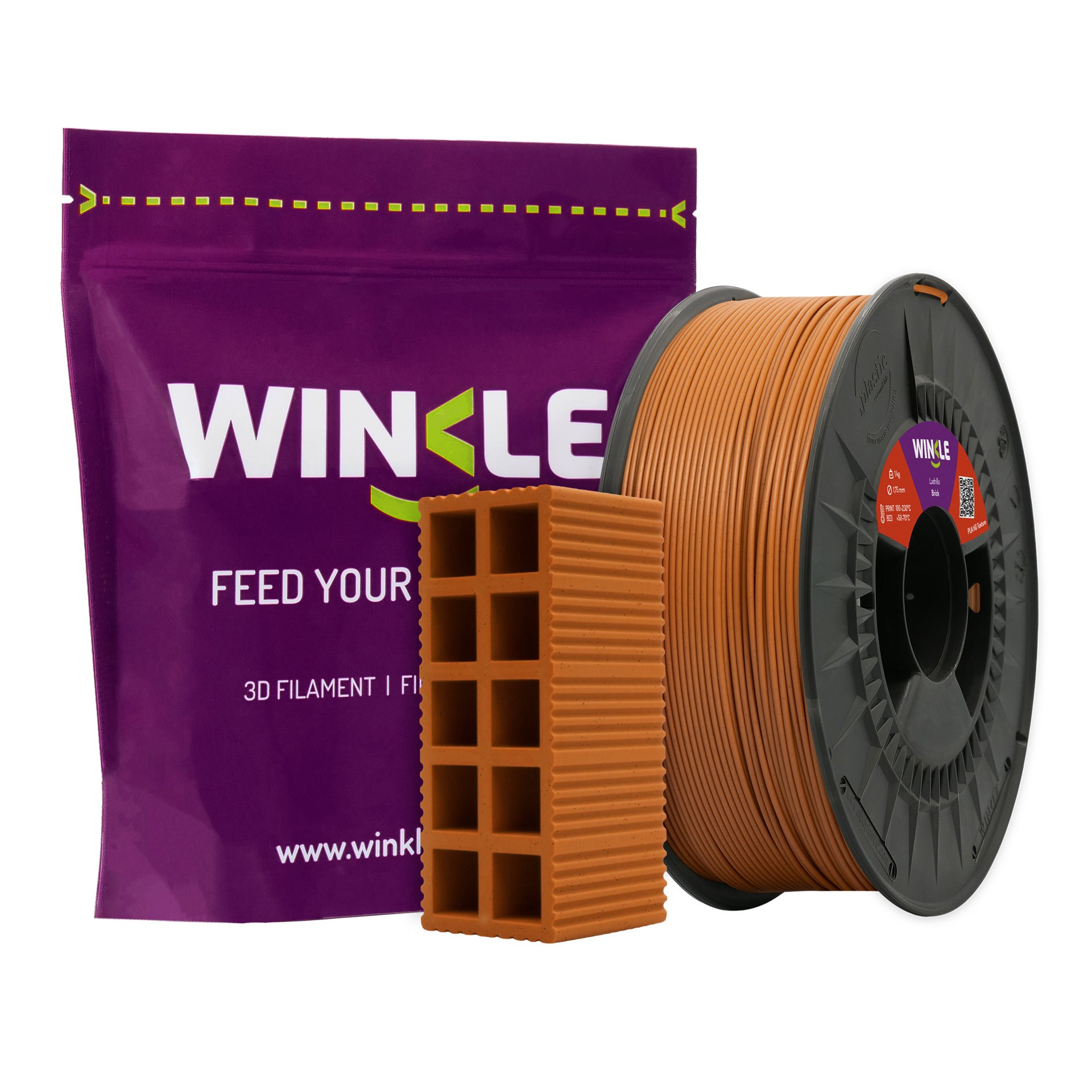 WINKLE PLA HD Texture Brick