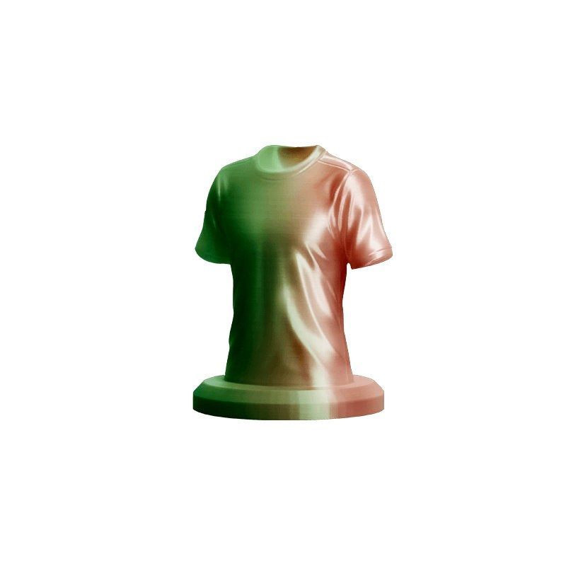 WINKLE PLA SILK MULTICOLOR Green-Red