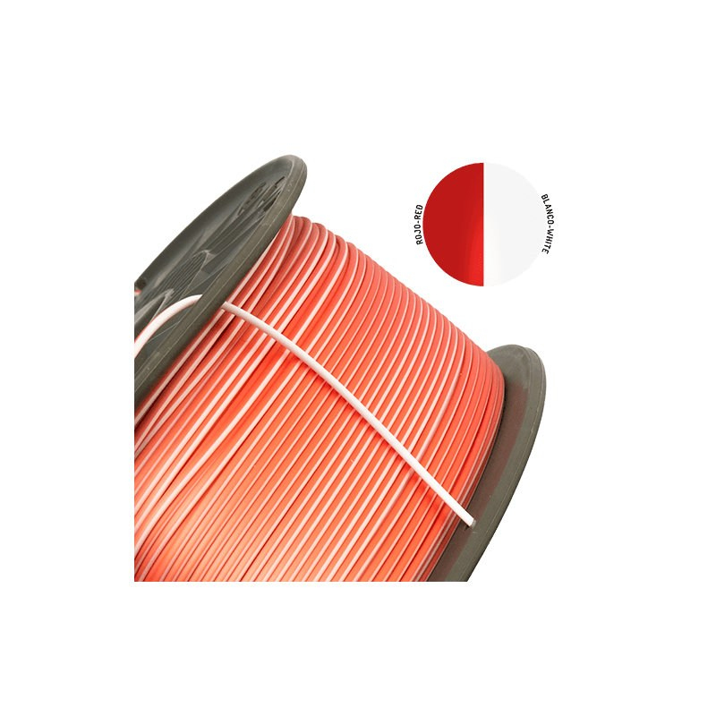 WINKLE PLA SILK MULTICOLOR Whıte-Red