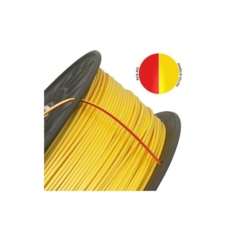 WINKLE PLA SILK MULTICOLOR Yelow-Red