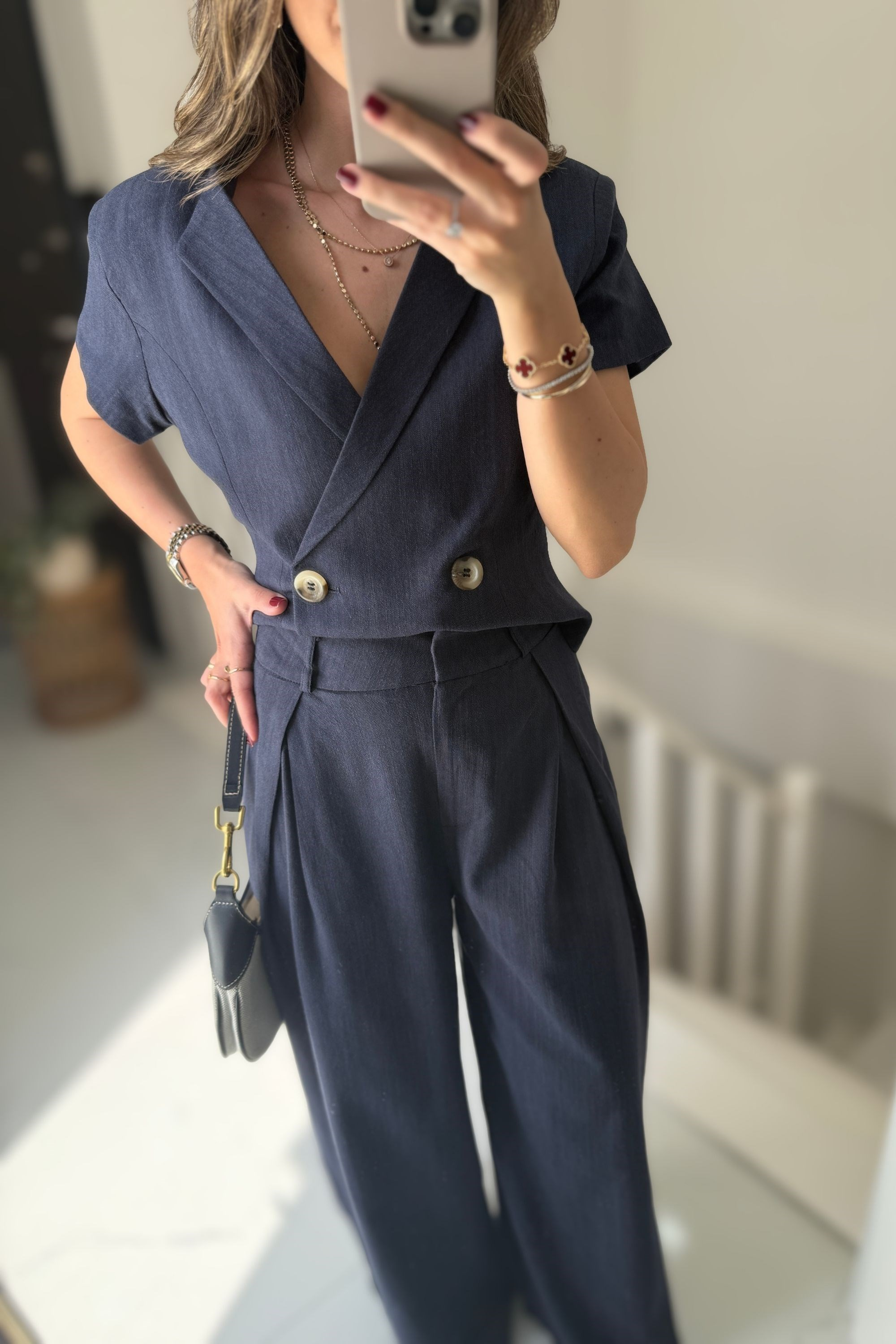 KETEN CEKET PANTOLON TAKIM - LACİ