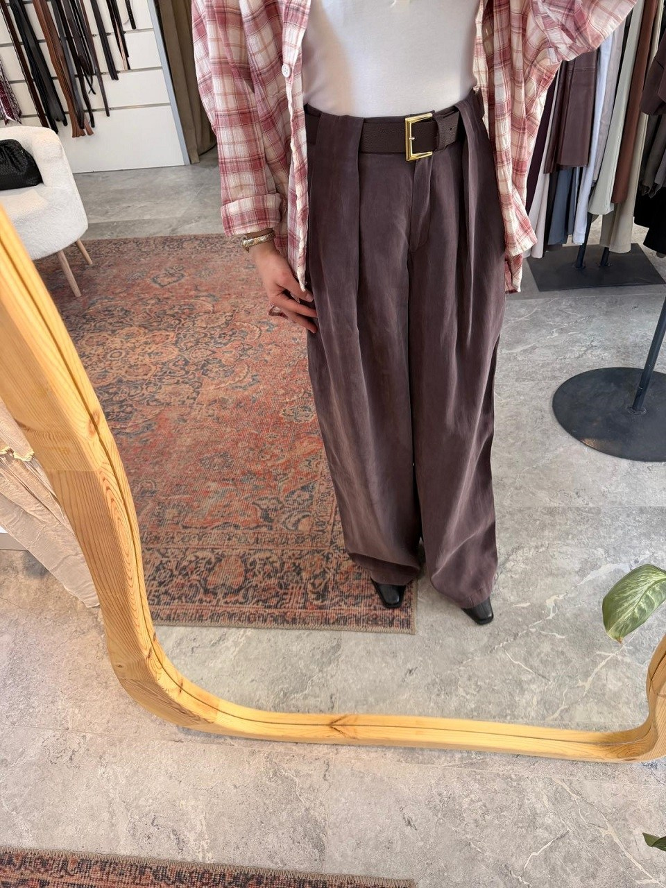 KEMERLİ PANTOLON