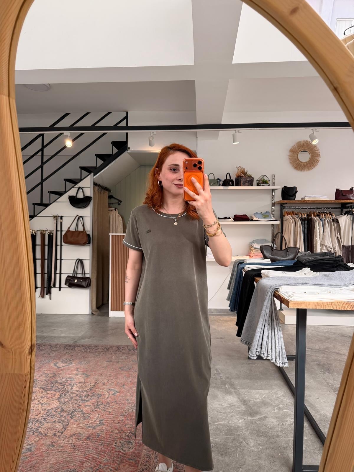 MODAL KUMAŞ ELBİSE
