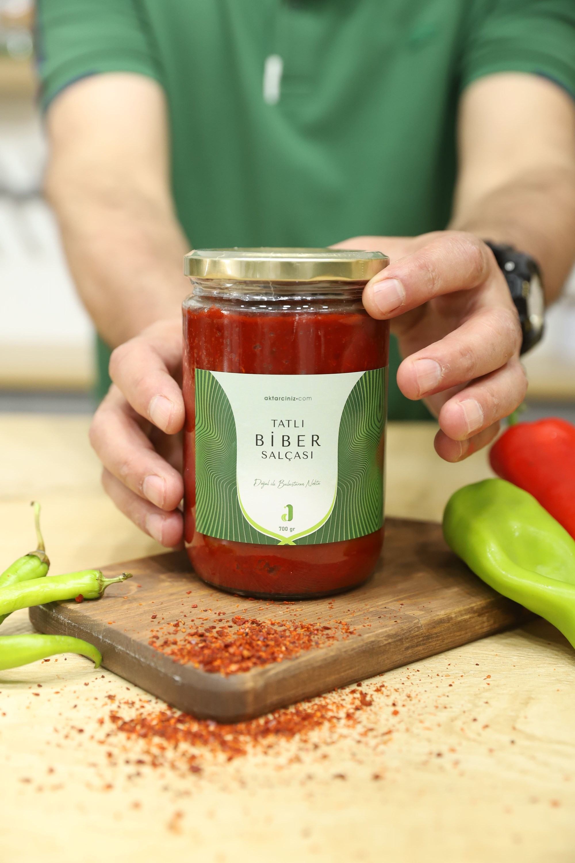 Aktarcınız Tatlı Biber Salçası 700gr