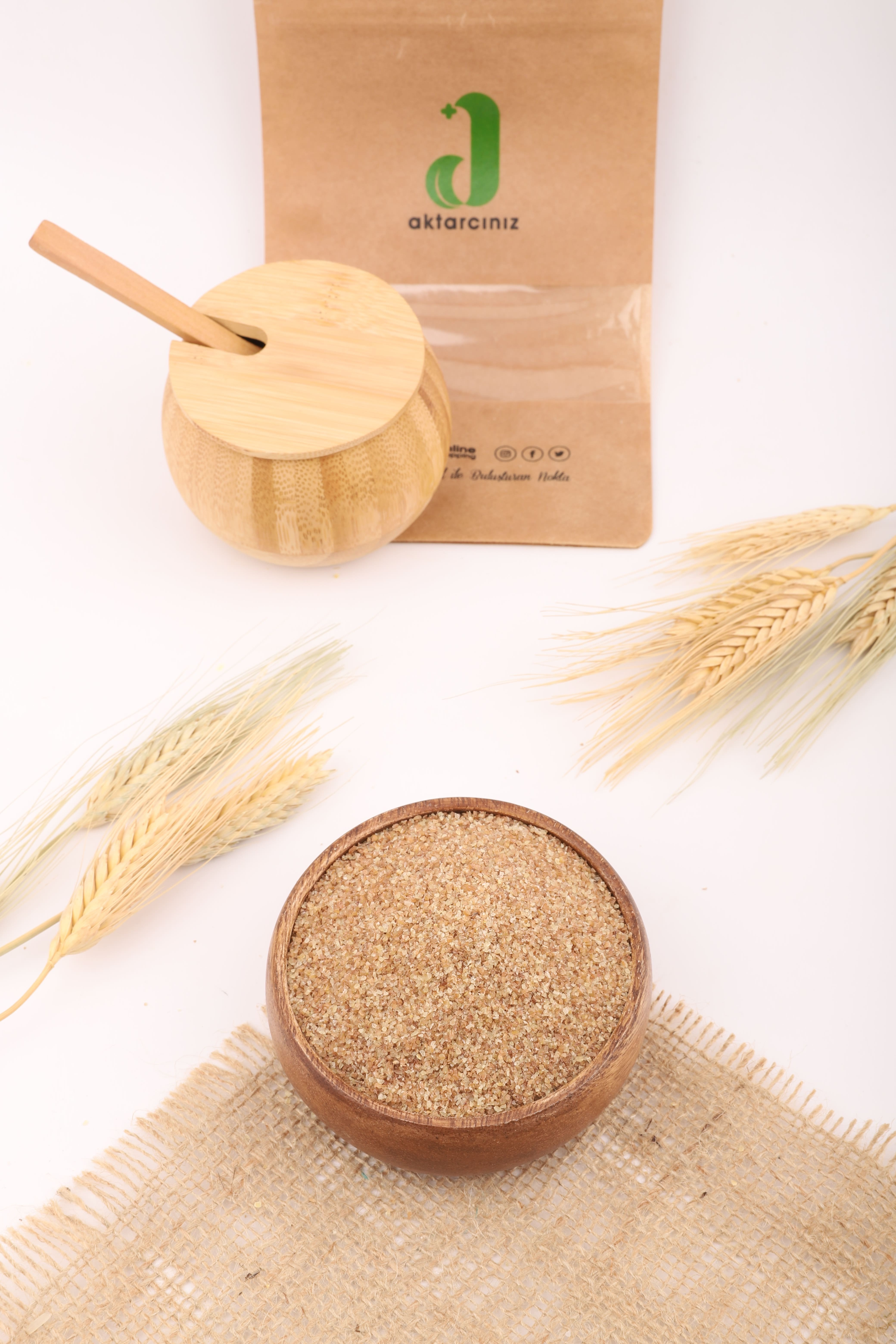 Çiğ Köftelik Esmer Bulgur 1000 gr