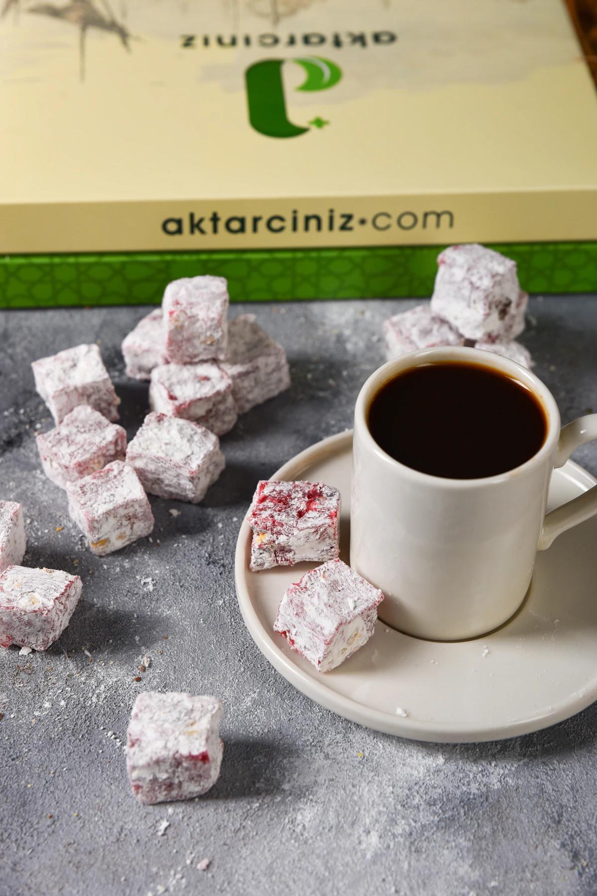 Narlı Fıstıklı Duble Türk Lokumu 100 gr