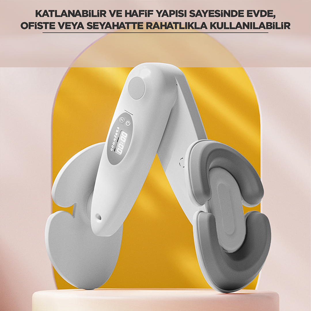 İç Bacak Egzersiz Aleti Thigh Master Kegel Cihazı Pelvik Taban Kas Aleti Kalça ve Kol Sıkılaştırıcı