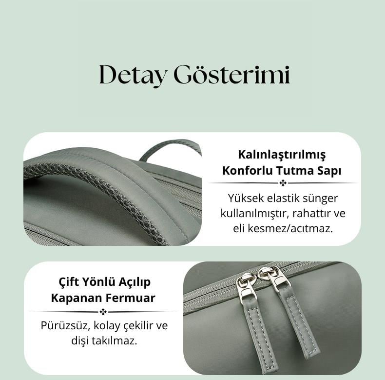 Su Geçirmez 39L Seyahat Sırt Çantası - 16