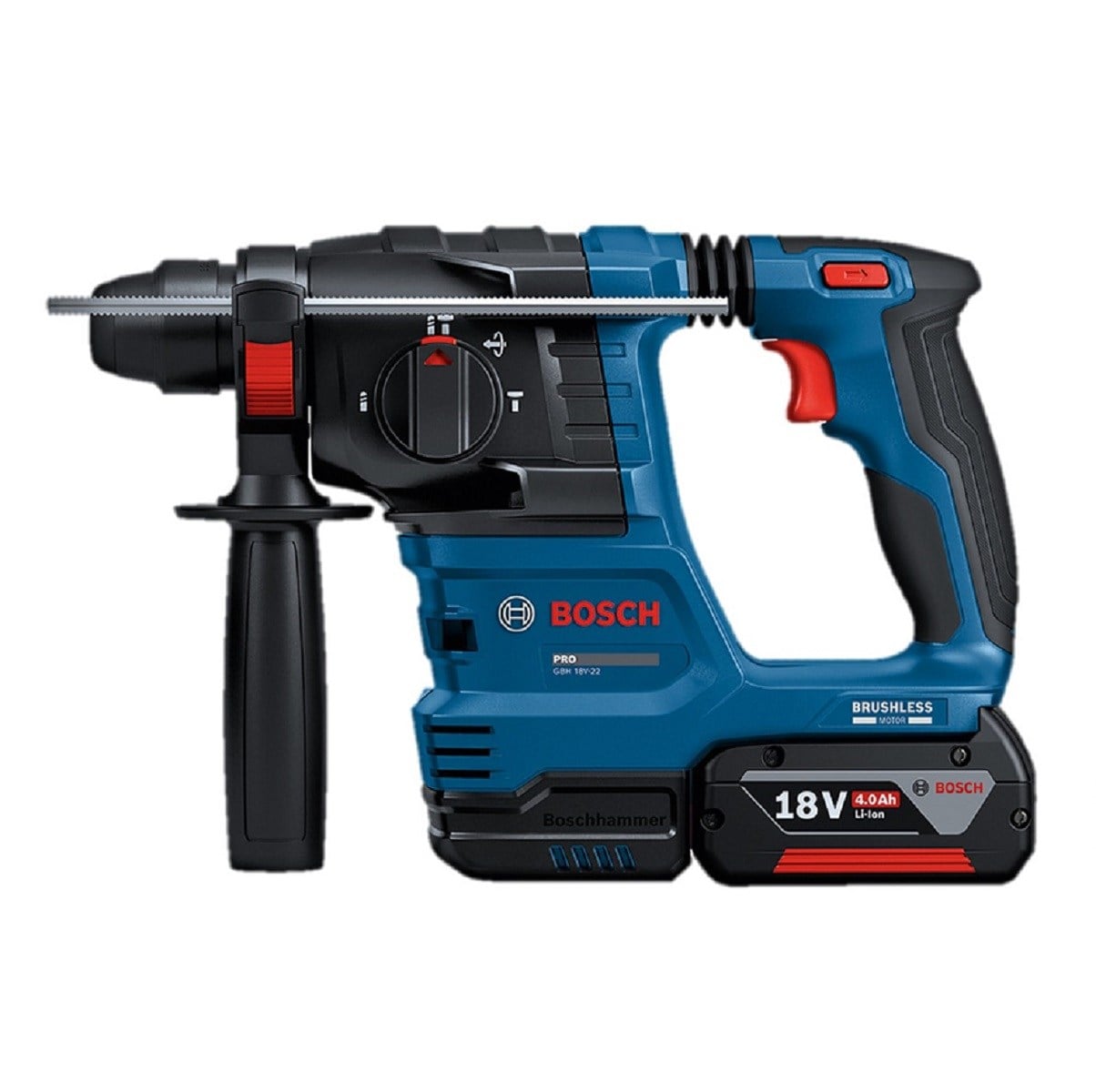 Bosch GSR 18V45 Akülü Vidalama + GWS 18V8  Açılı Taşlama + GBH 18V22 Akülü Kırıcı Delici + 3 Ad Akü + Şarj Cihazı
