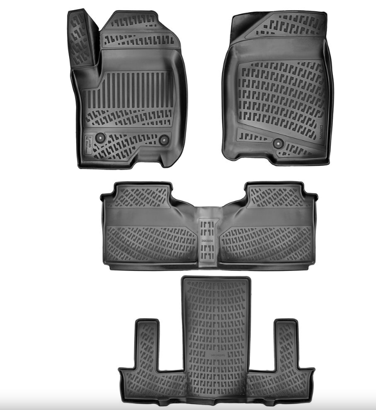 Cadillac Escalade 2021 Sonrası Uyumlu 4.5D Havuzlu Paspas | Bucket Seating 7 Koltuklu