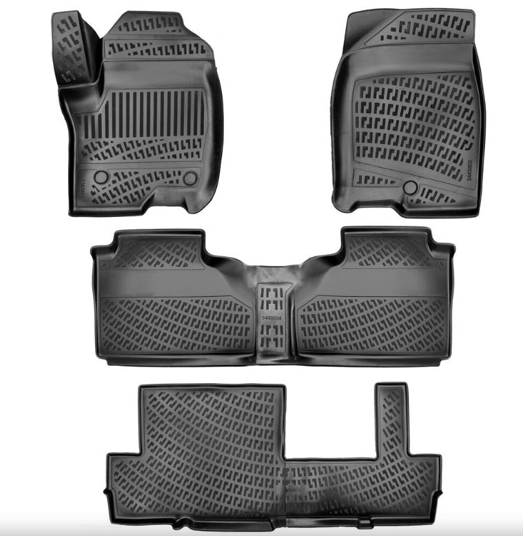 Chevrolet Suburban Bench Seating 2021 Sonrası Uyumlu 4.5D Havuzlu Paspas | 8 Koltuklu