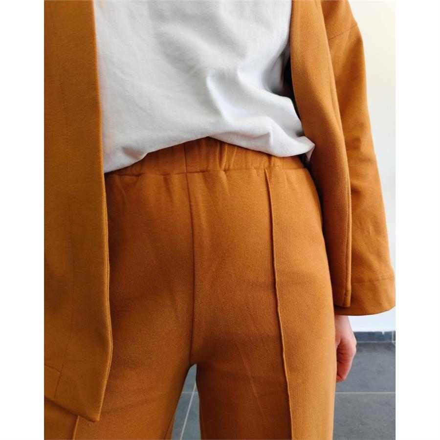 Çelik Penye Soft Turuncu Pantolon 