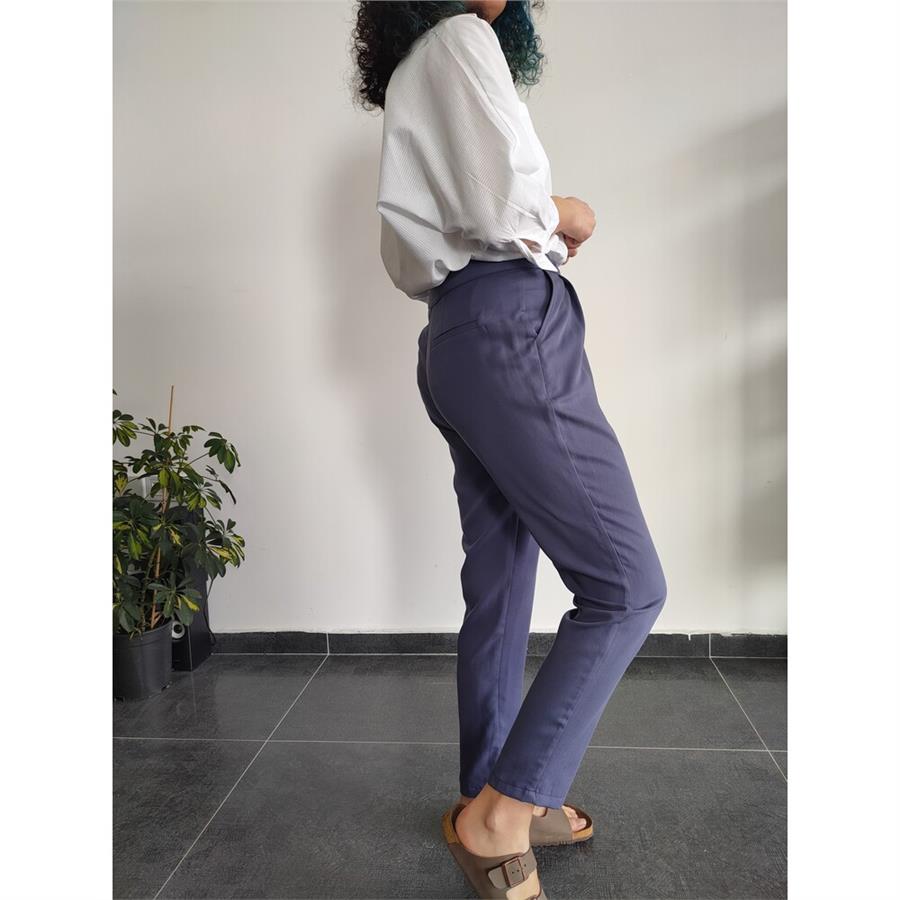 İndigo Tencel Pantolon 
