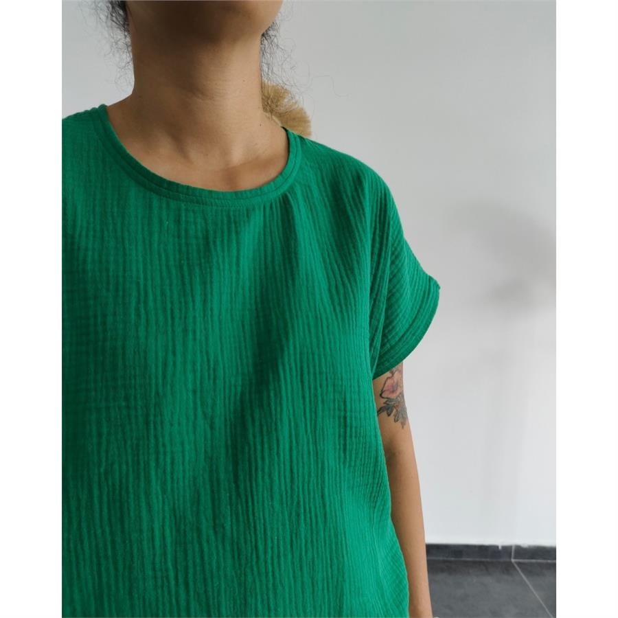 Müslin Benetton Bluz