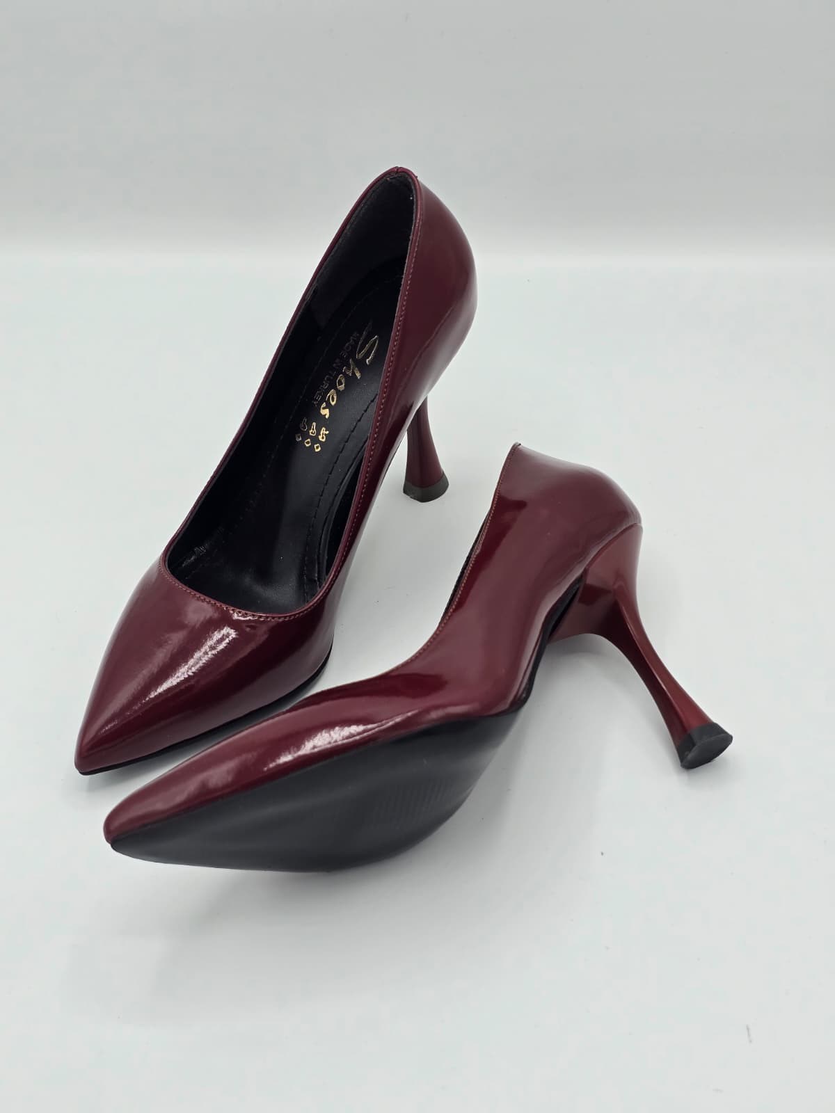 bordo rugan stiletto