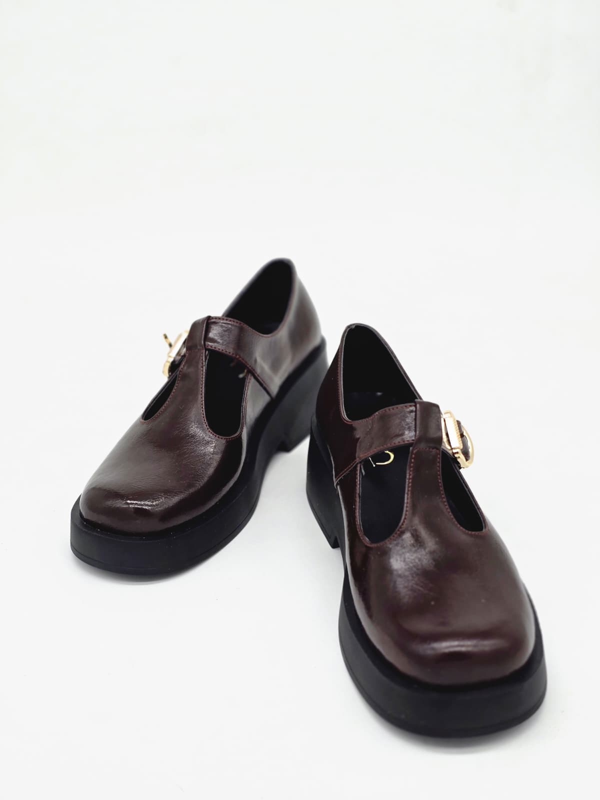 LUVESTA Burgundy Crush Platform Mary Jane