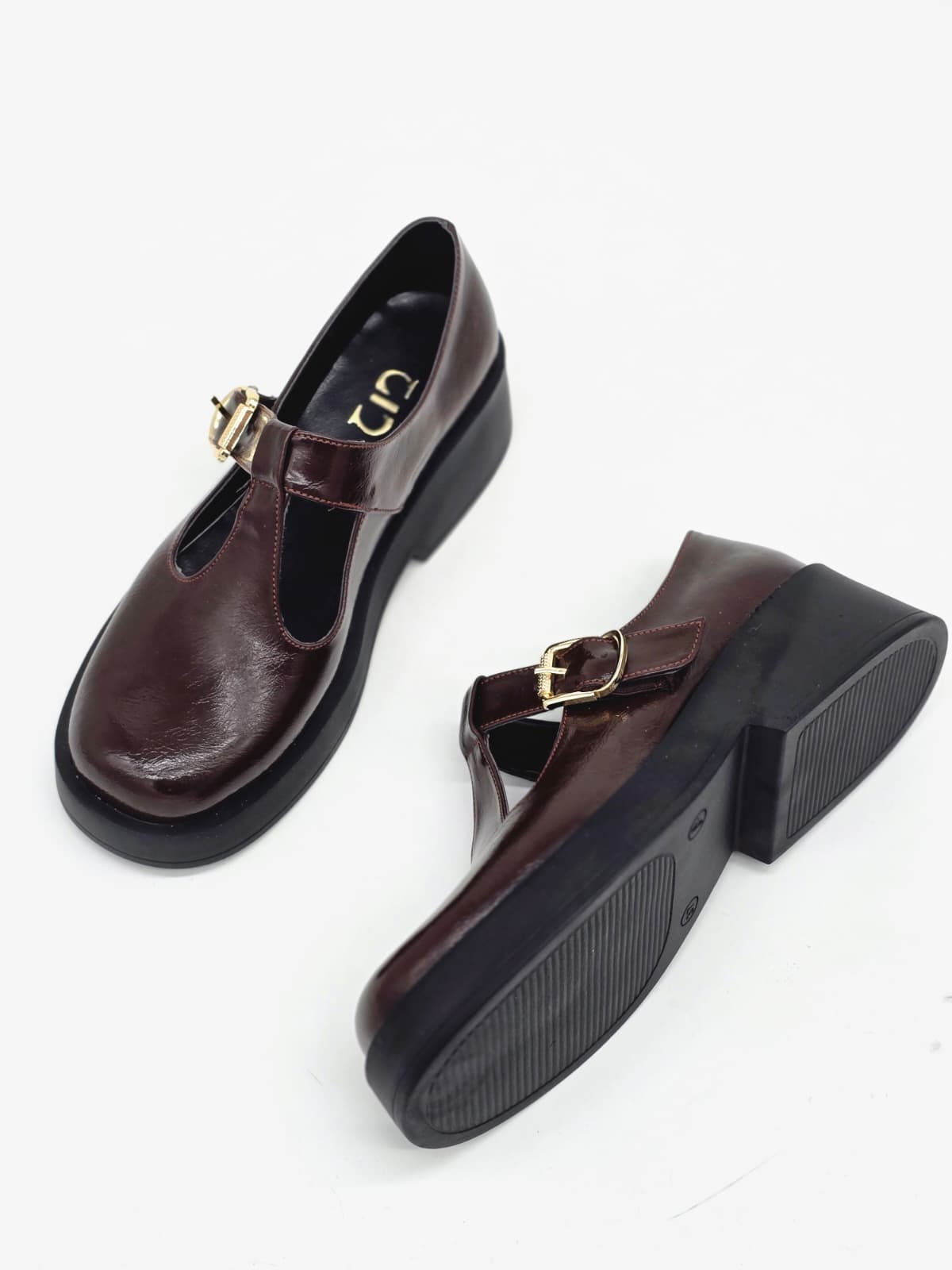 LUVESTA Burgundy Crush Platform Mary Jane